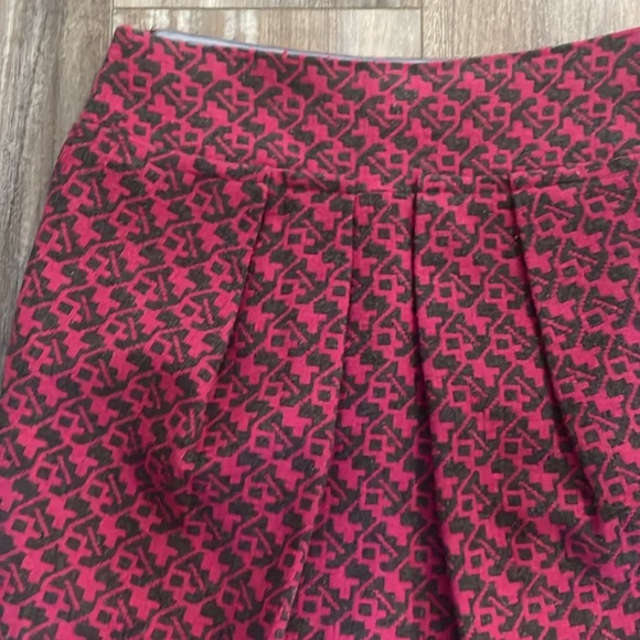 ANTHROPOLOGIE Eva Franco pink and gray wool blend pencil skirt size 12 - Picture 4 of 8